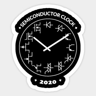 Semiconductor Clock Sticker